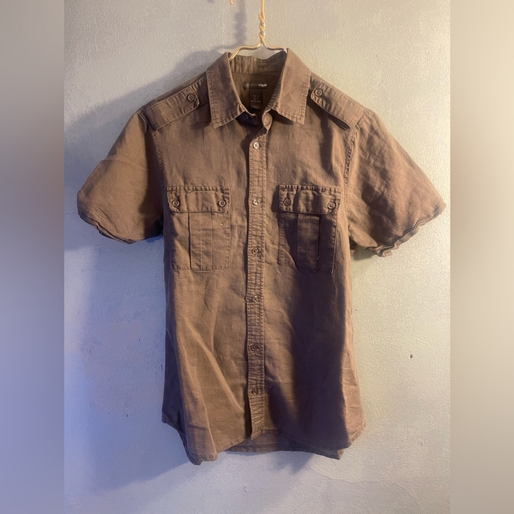 H&M Short Sleeve Button Up